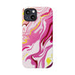 Acid marble pattern Snap Case