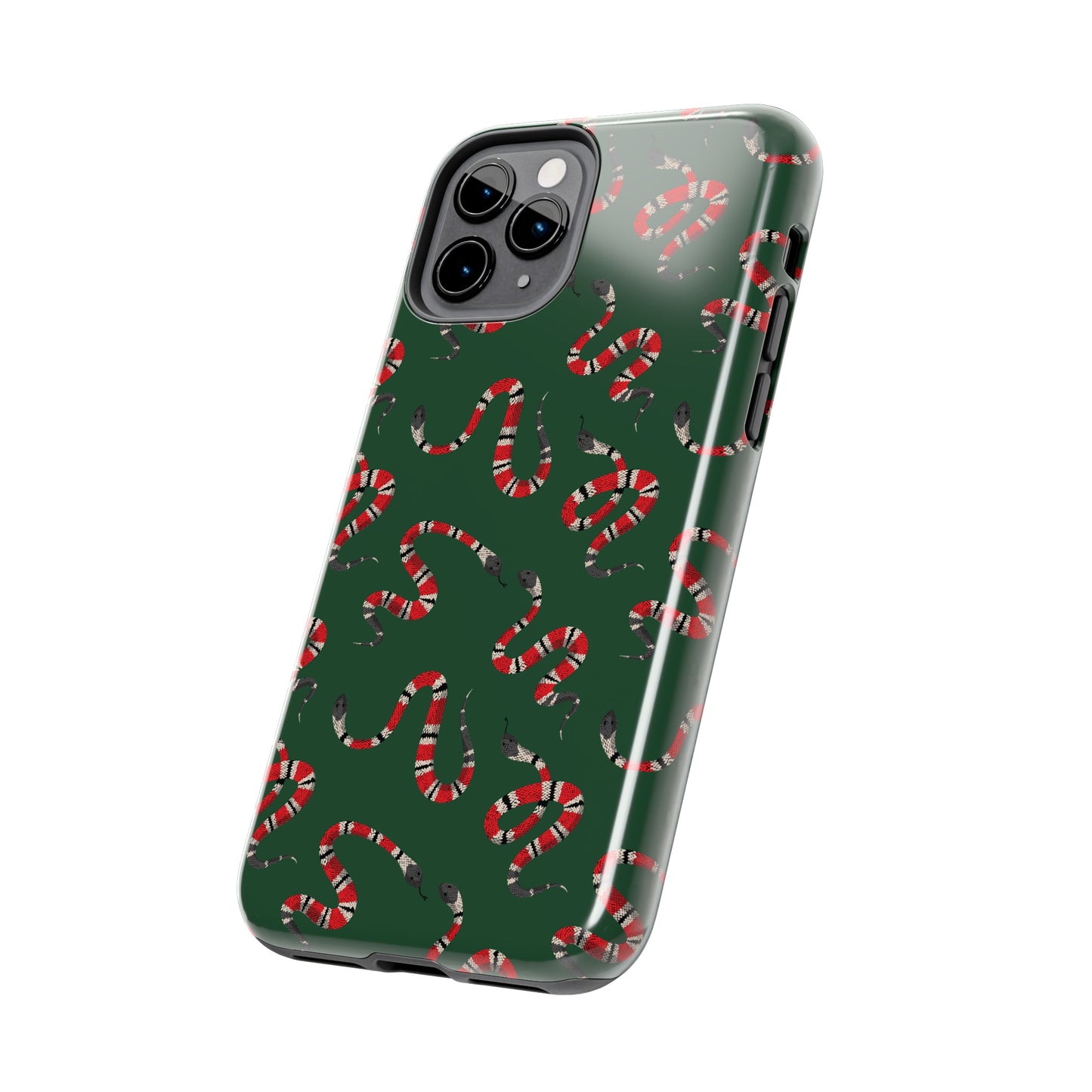 Snake Pattern Tough iPhone Case