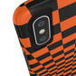 Merging Checkers Tough iPhone Case