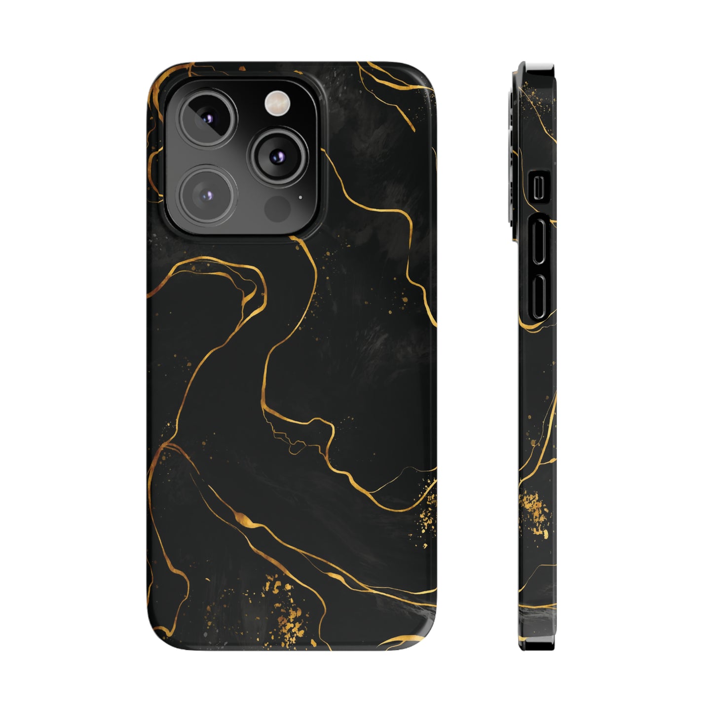 Black Mirage Snap Case