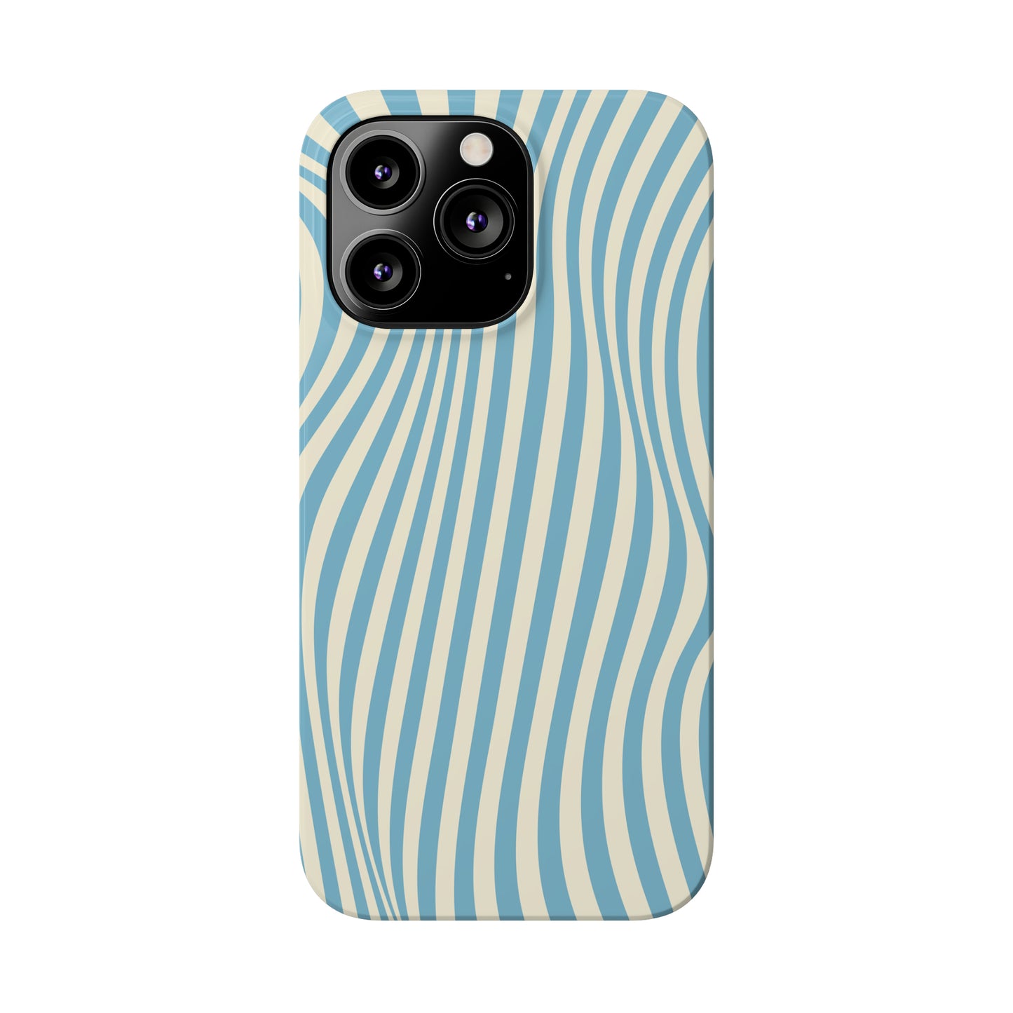 Aqua Swirl Snap Case