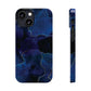 Blue marble pattern Snap Case