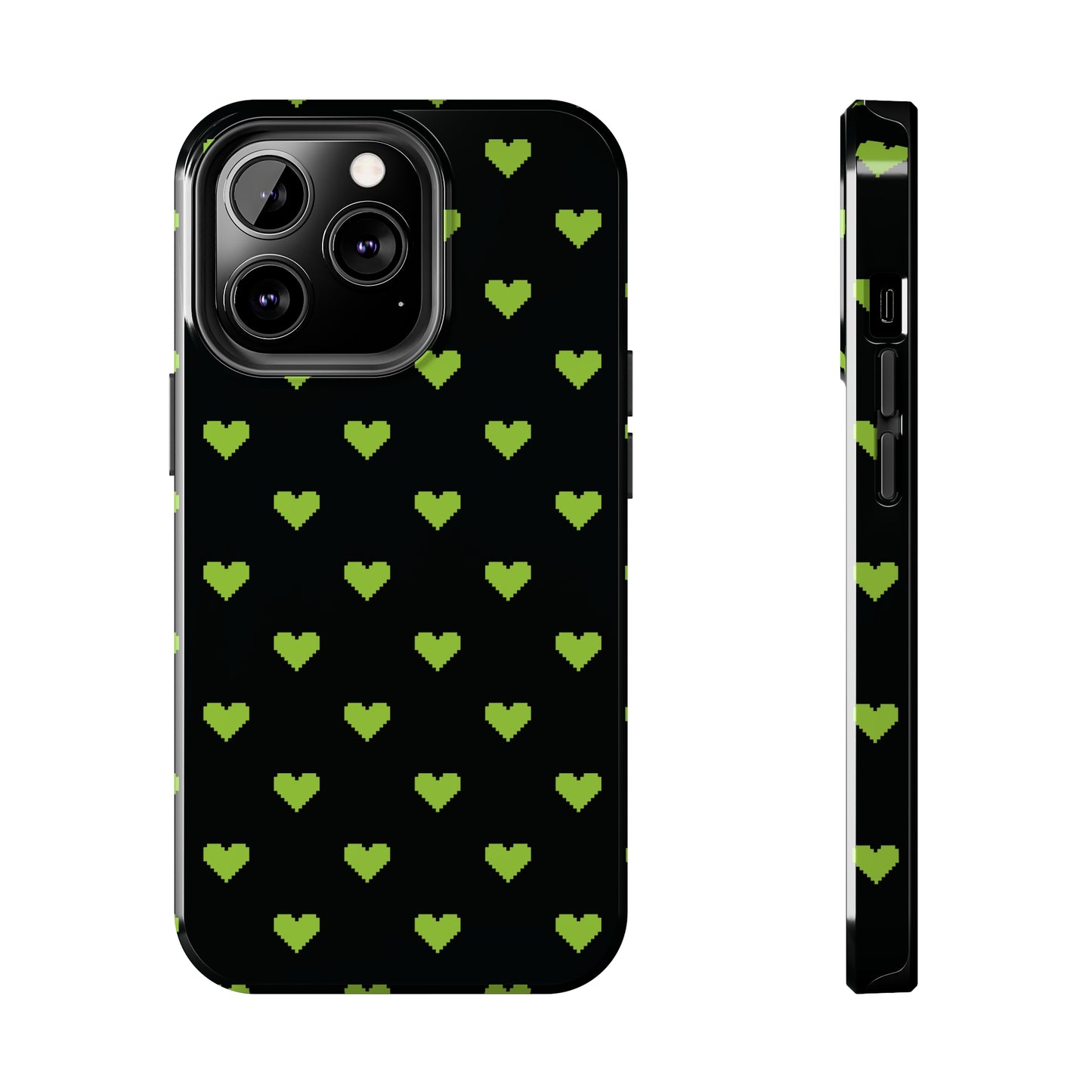 Pixelated Heart Tough iPhone Case