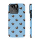 Pug Pattern Snap Case