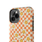 Daisy X Checkers Tough iPhone Case