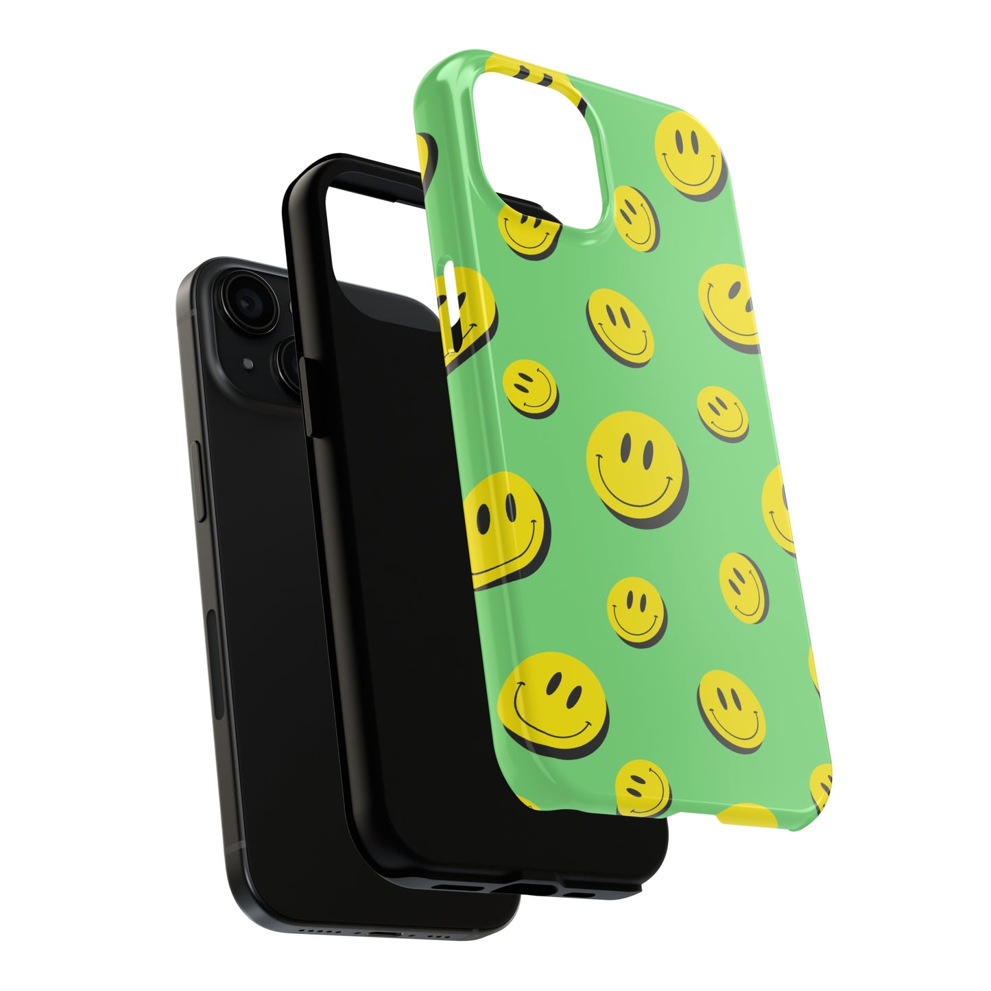 Acid Smiles Tough iPhone Case