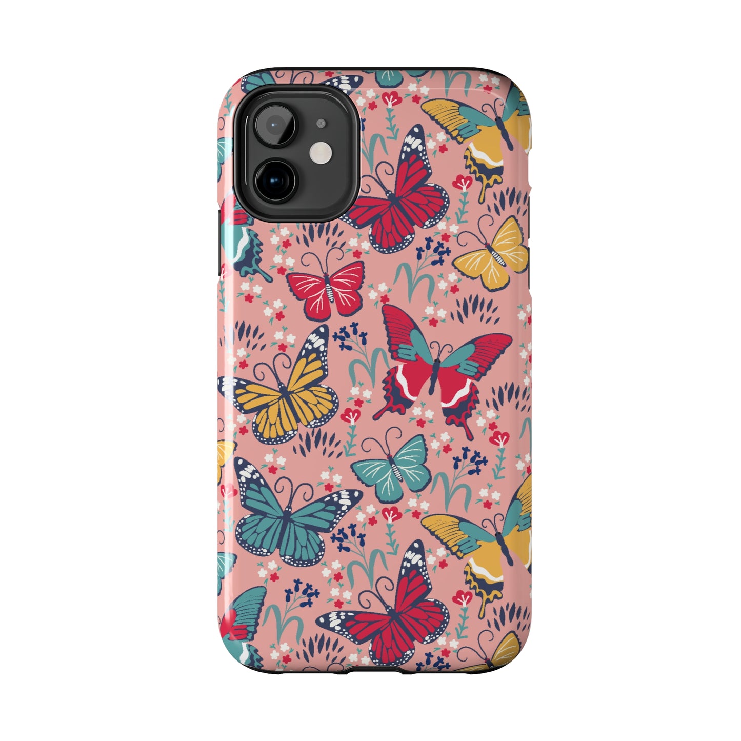 Butterflies Tough iPhone Case