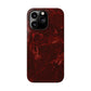 Red stone pattern Snap Case