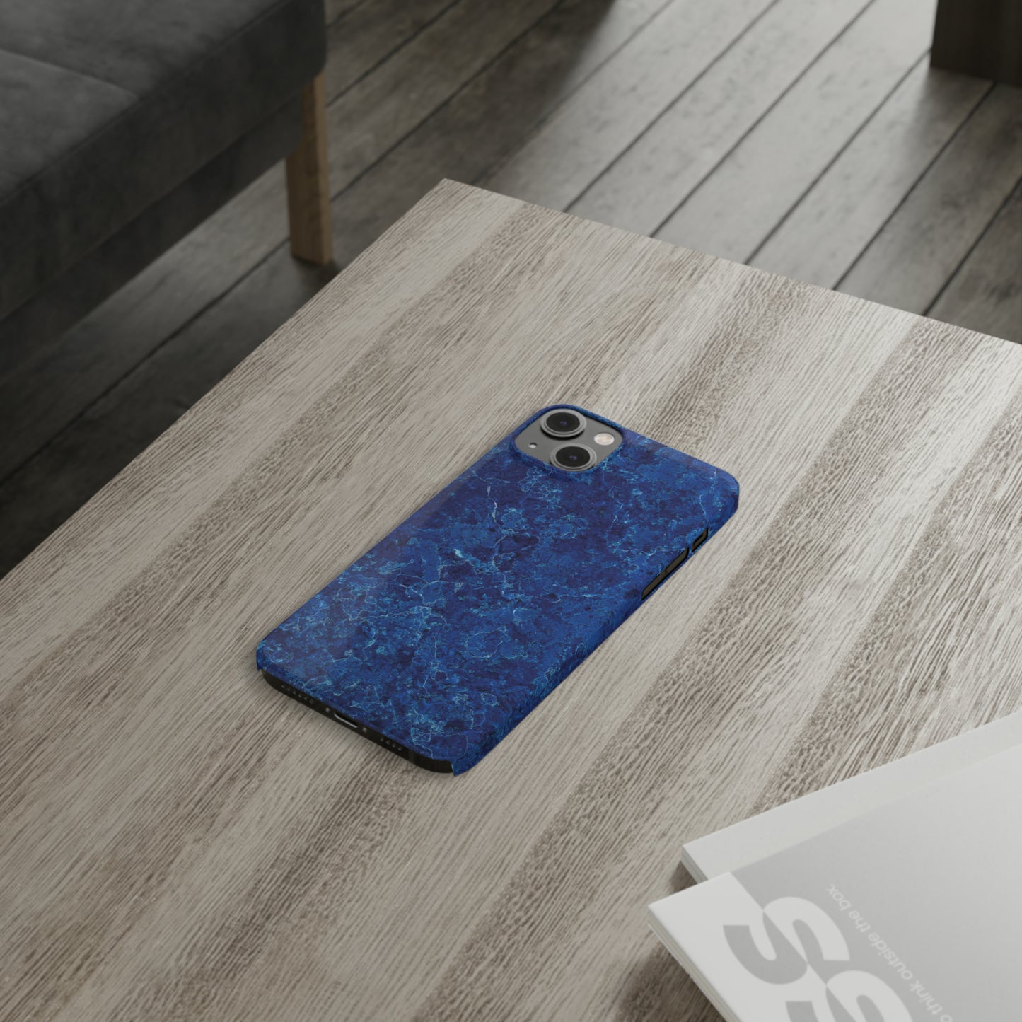 Blue Rust Snap Case