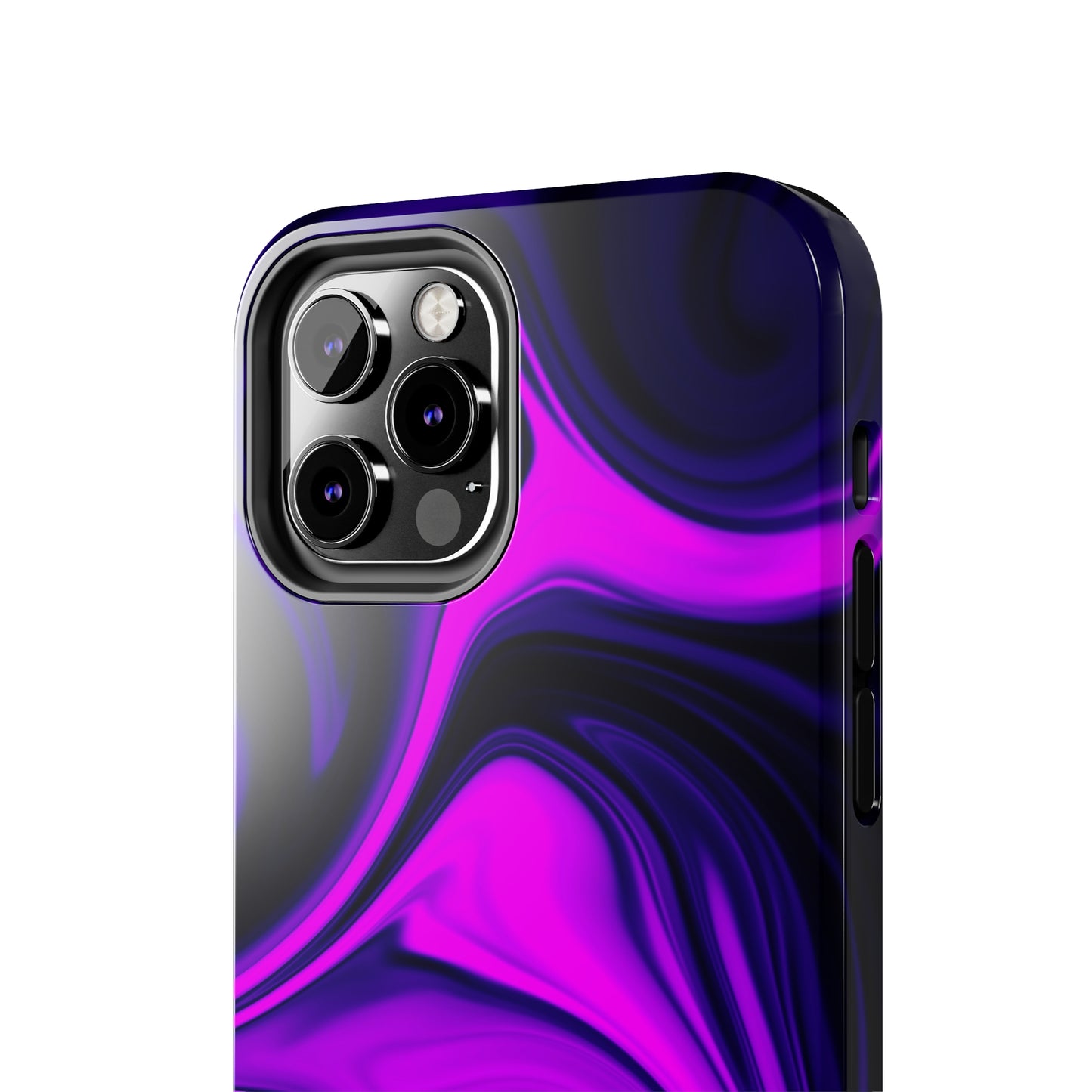 Purple liquid marble pattern Tough Case