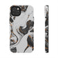 Misty Marble Tough iPhone Case