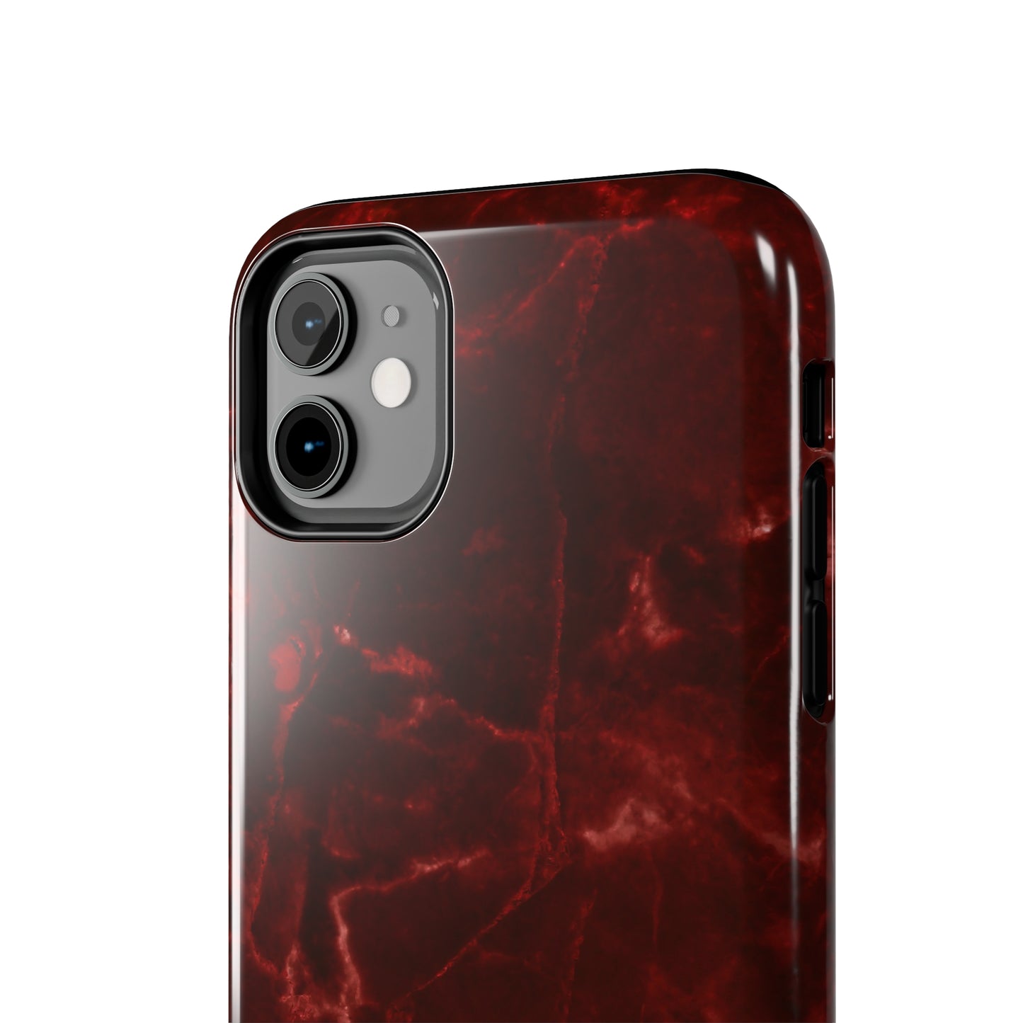 Red stone pattern Tough Case