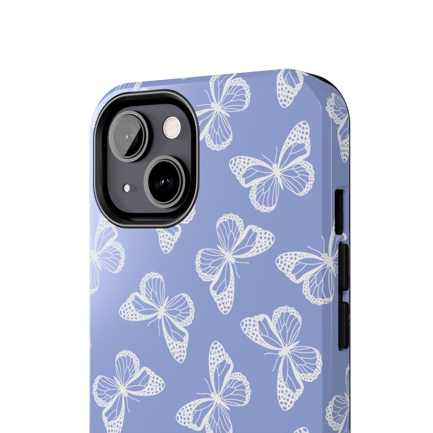 Lavender Butterflies Tough iPhone Case