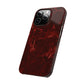 Red stone pattern Snap Case