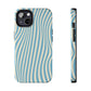 Aqua Swirl Tough iPhone Case