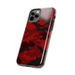 Red Camouflage Tough Case