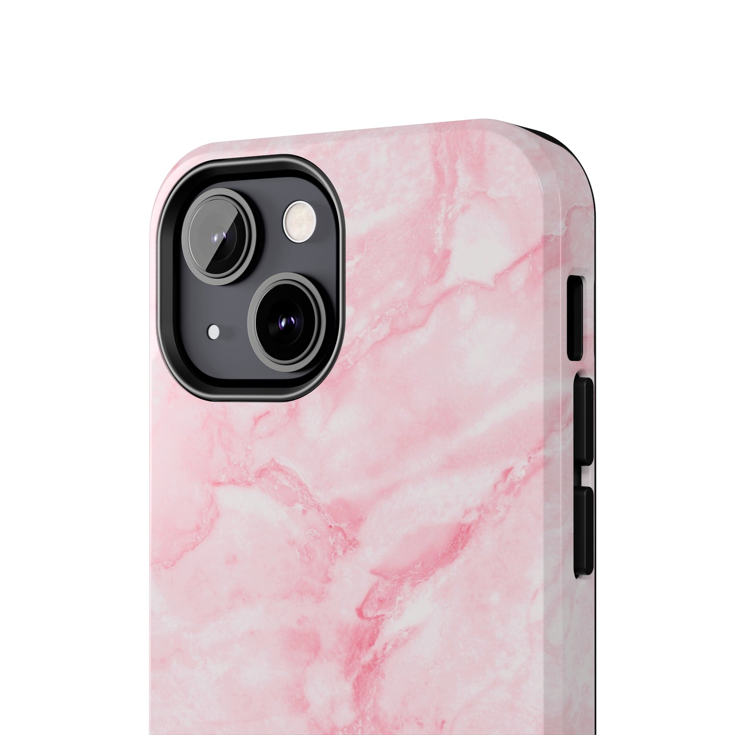 Pink Marble Tough iPhone Case