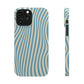 Aqua Swirl Snap Case