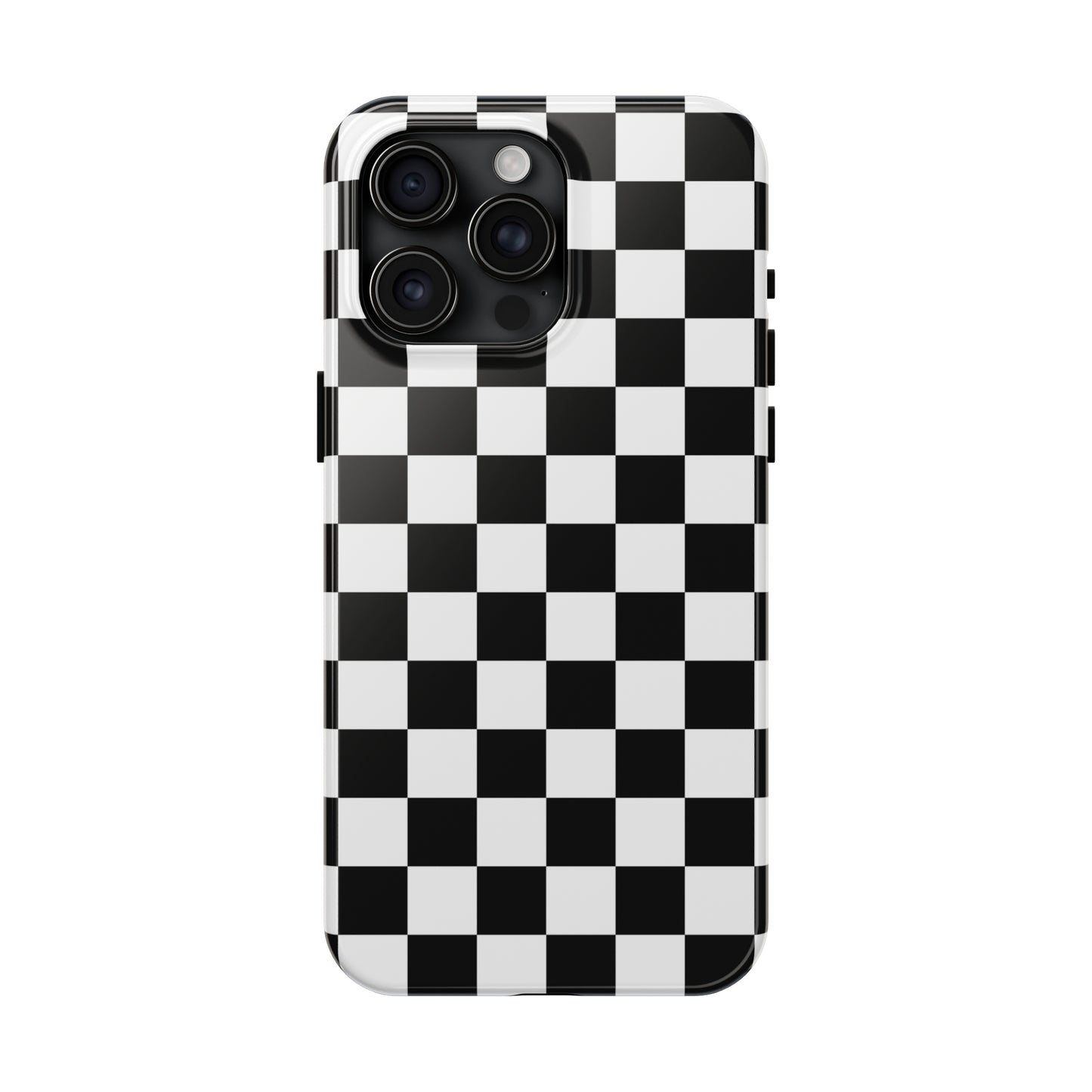 Black and white checks Tough Case