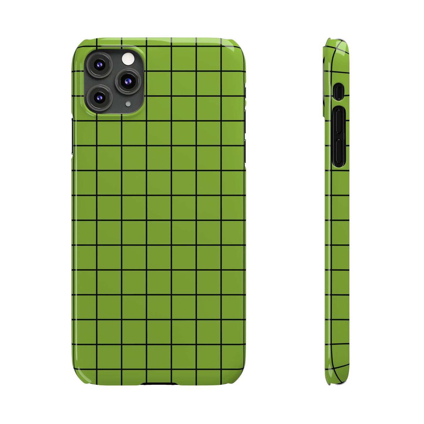 Pear Grid Snap Case