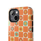 Retro Daisies Tough iPhone Case