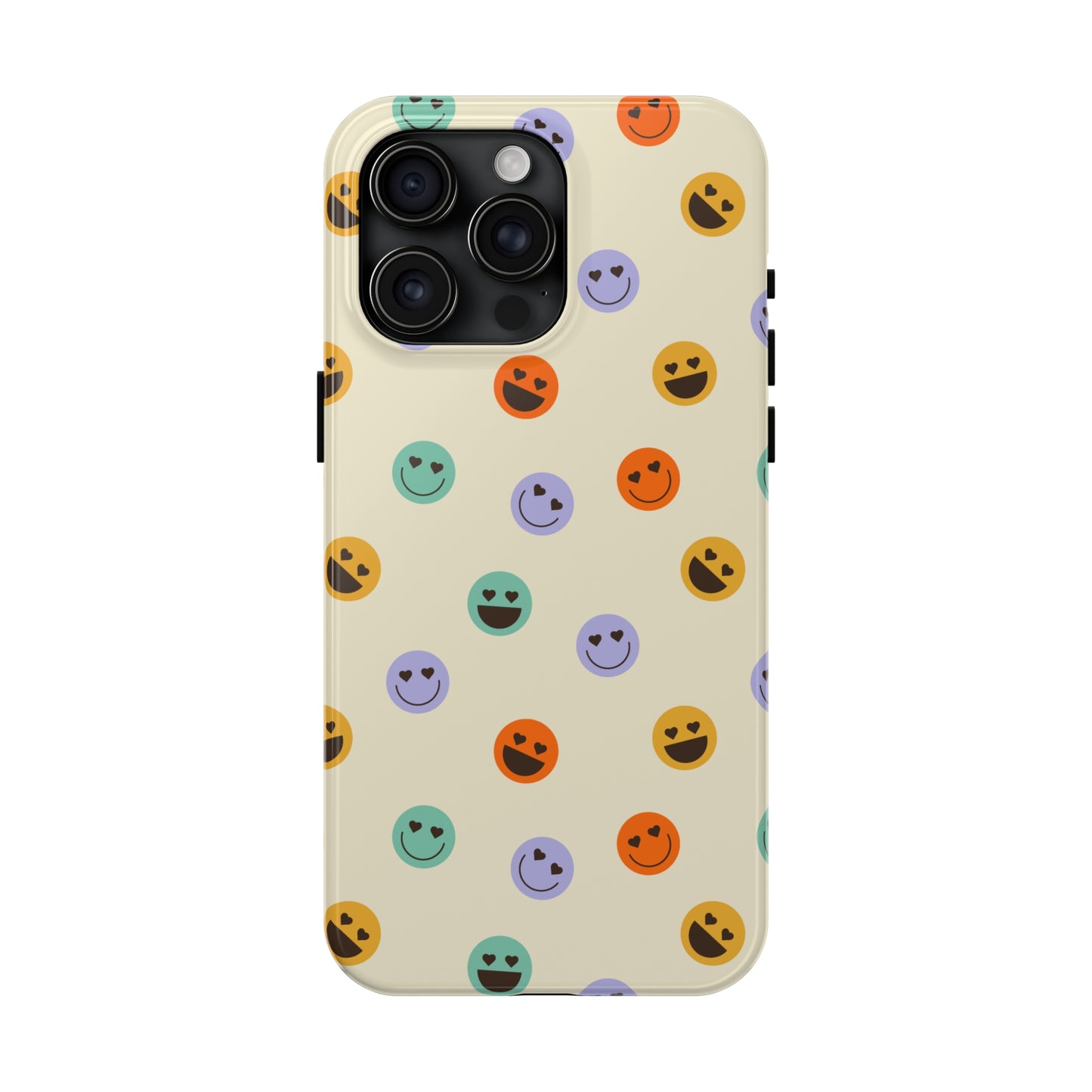 Smileys from 70s Tough iPhone Case