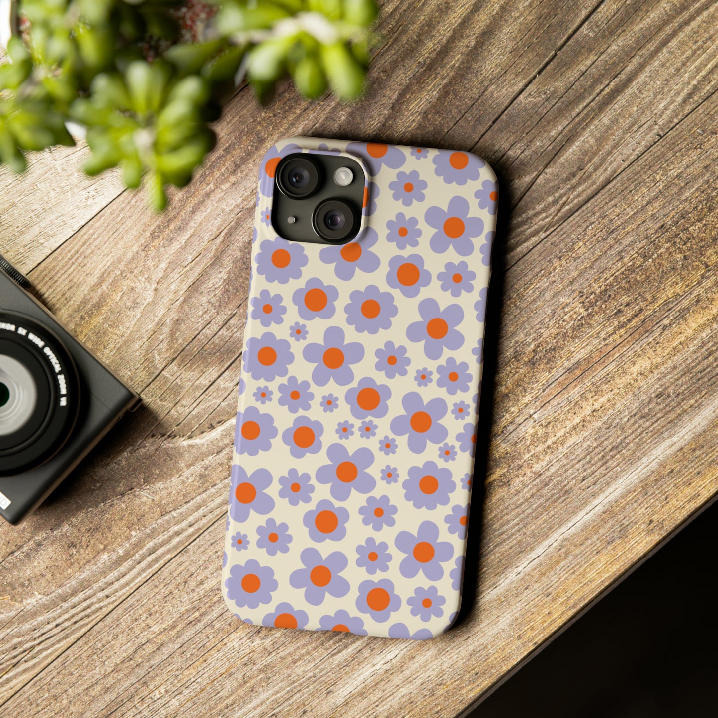 Groovy Flowers Snap Case