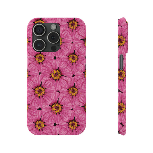 Pink Sunflower Snap Case