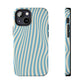 Aqua Swirl Tough iPhone Case