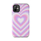 Blurred Heart Tough iPhone Case