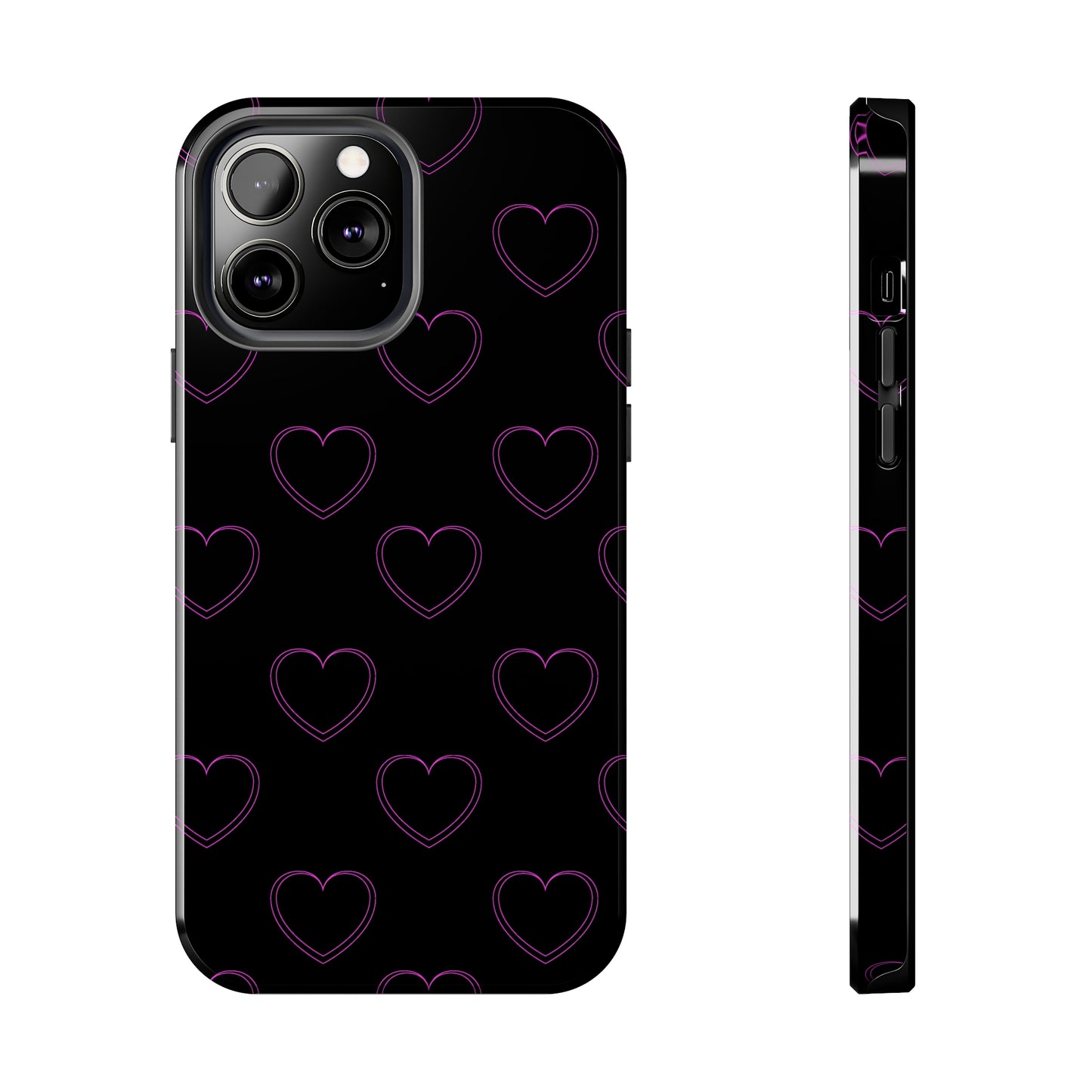 Y2K Heart Tough iPhone Case