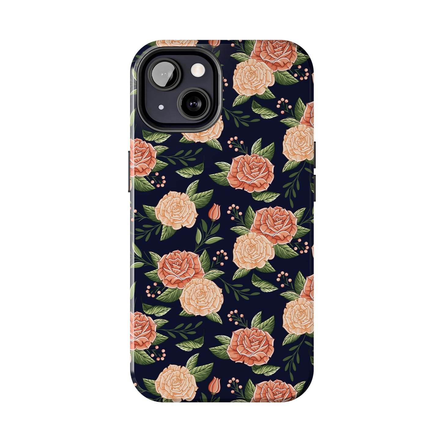 Vintage Rose Tough iPhone Case