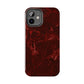 Red stone pattern Tough Case