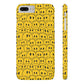 Yellow Squeezer Snap Case