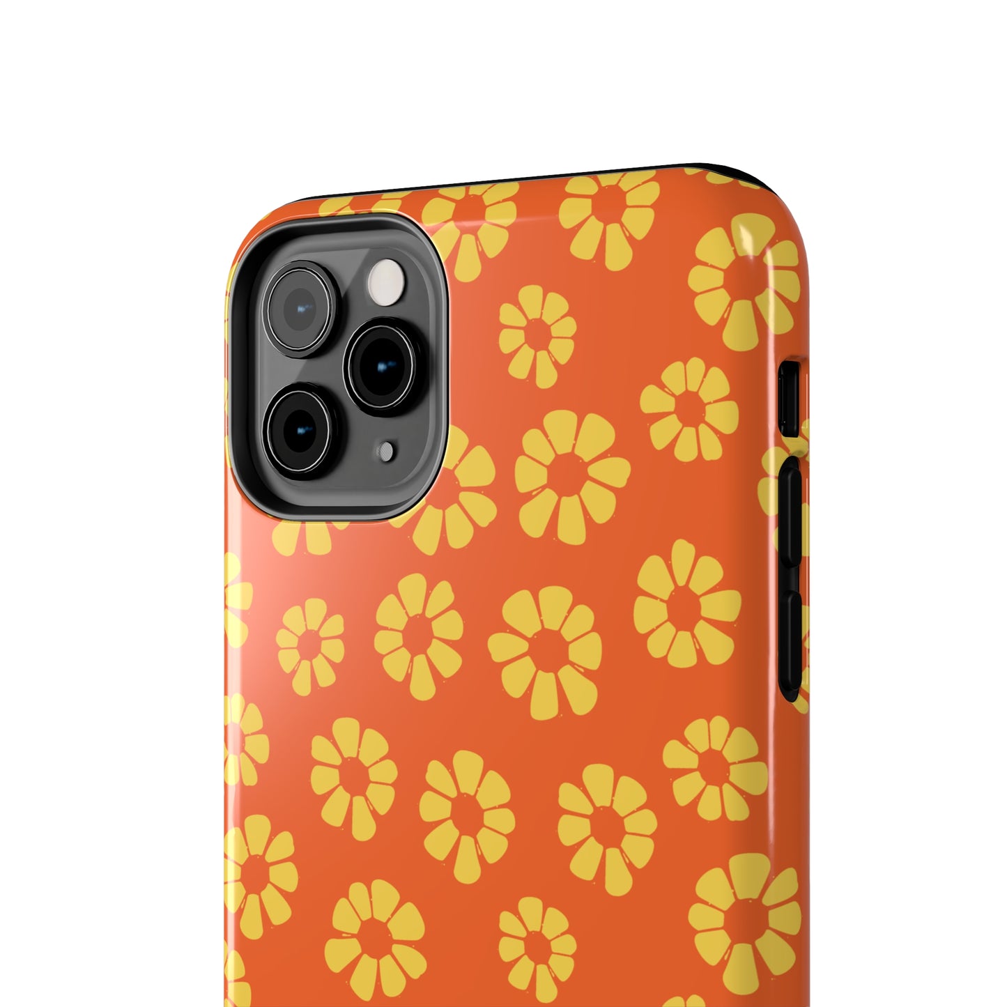 Maio laranja Pattern Tough iPhone Case