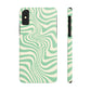 Pistachio Swirls Snap Case