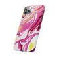 Acid marble pattern Snap Case