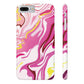 Acid marble pattern Snap Case