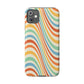 Retro Swirl Snap Case