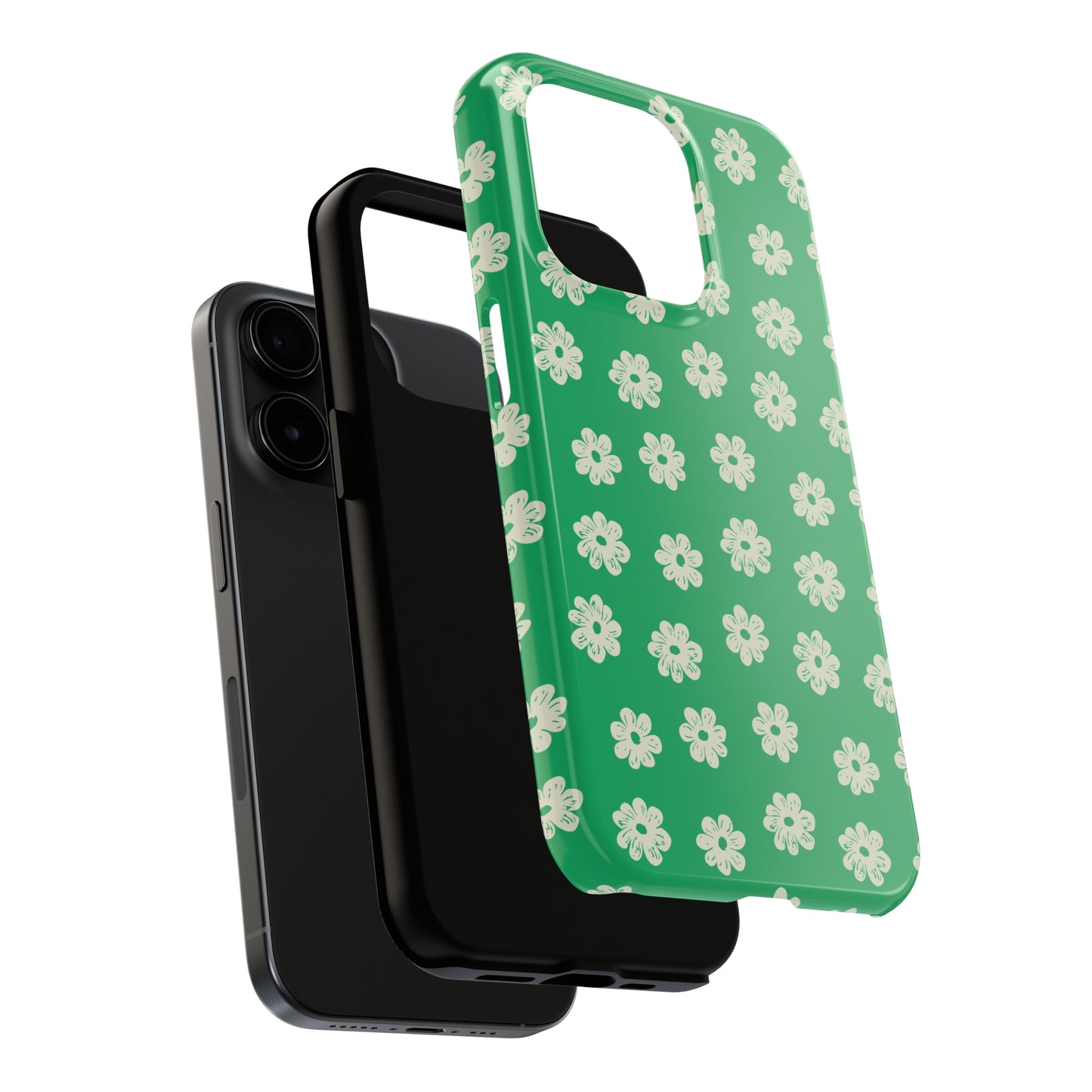 Retro Floral Tough iPhone Case