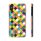 Cross Checkers Tough iPhone Case