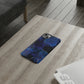 Blue marble pattern Snap Case