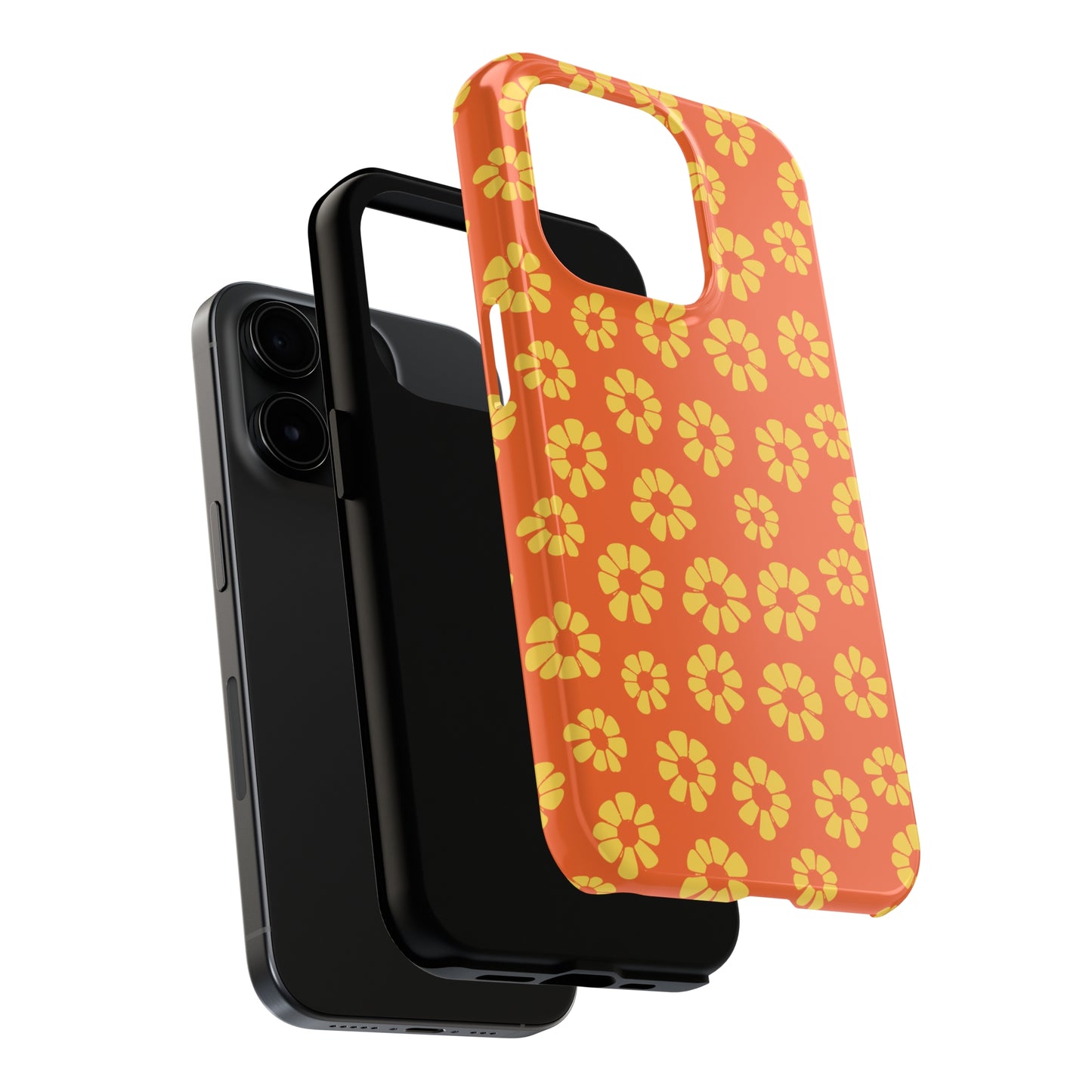 Maio laranja Pattern Tough iPhone Case