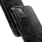 Marquina Black Tough iPhone Case