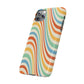 Retro Swirl Snap Case