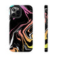 Acid marble pattern Tough Case