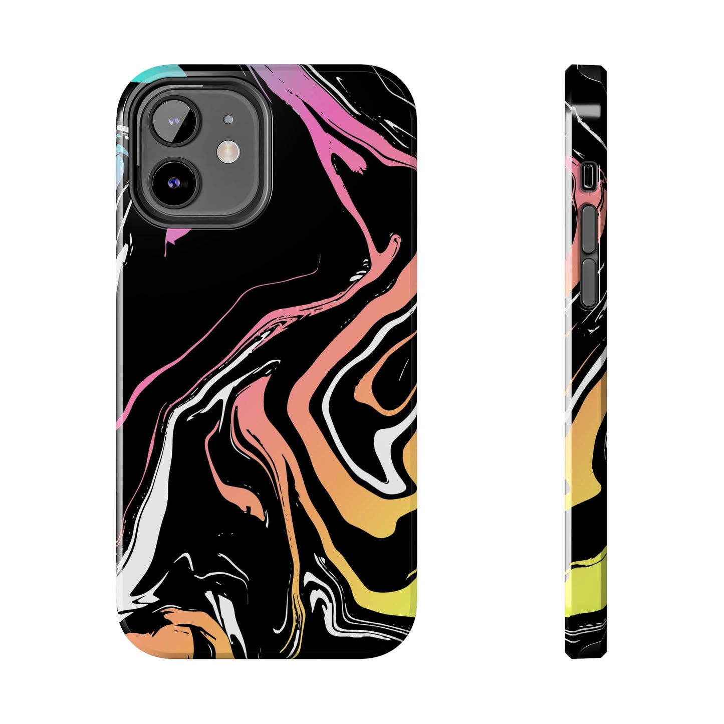 Acid marble pattern Tough Case