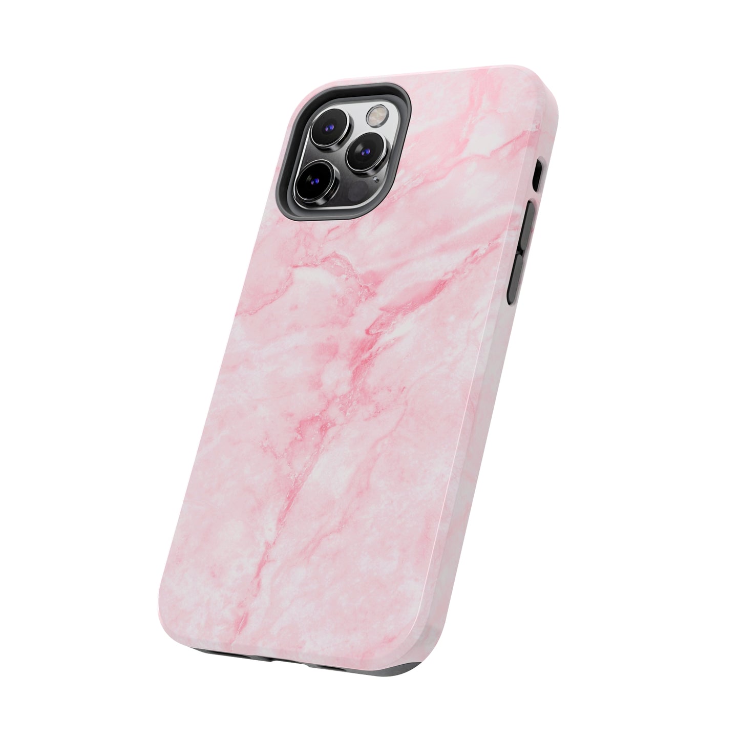 Pink Marble Tough iPhone Case