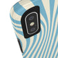 Aqua Swirl Tough iPhone Case