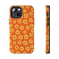 Maio laranja Pattern Tough iPhone Case